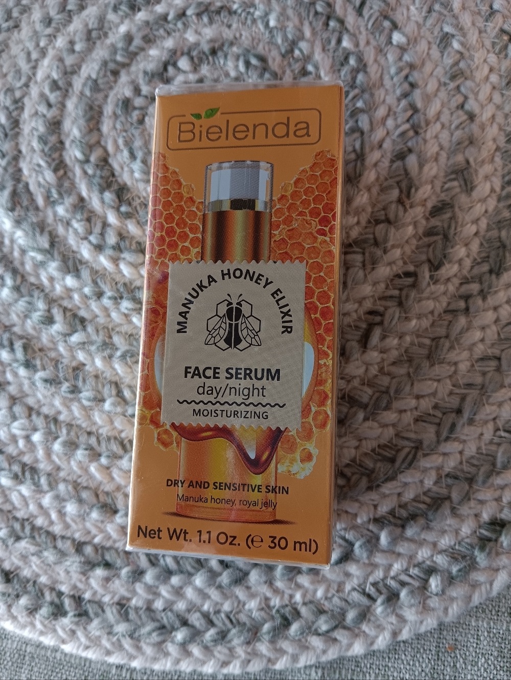 Manuka Honey Elixir Moisturizing Face Serum - Gold
